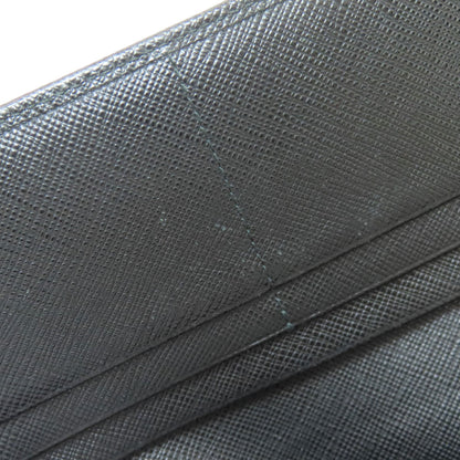 PRADA Fiocco Long wallet (with coin pocket) Safiano Ladies [Used]