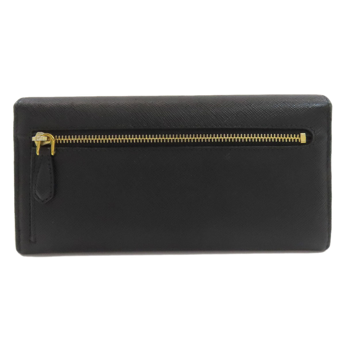 PRADA Fiocco Long wallet (with coin pocket) Safiano Ladies [Used]