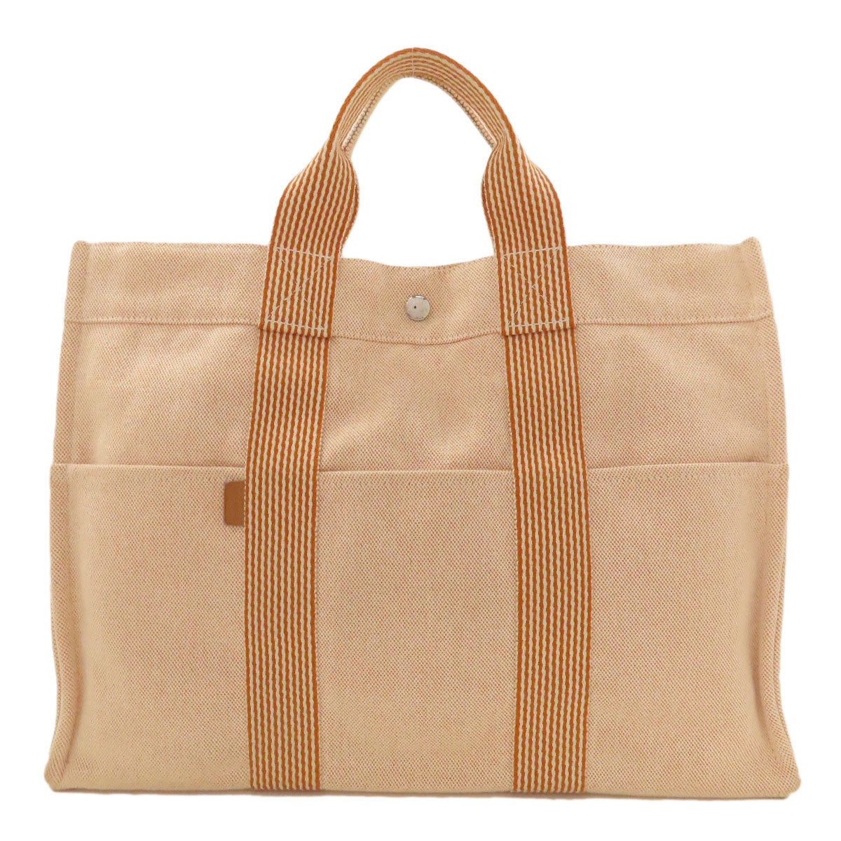 HERMES Sukhool ToMM Handbag Canvas Ladies [Used]