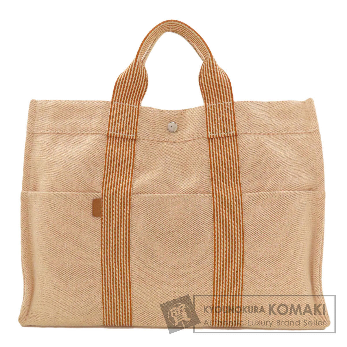 HERMES Sukhool ToMM Handbag Canvas Ladies [Used]