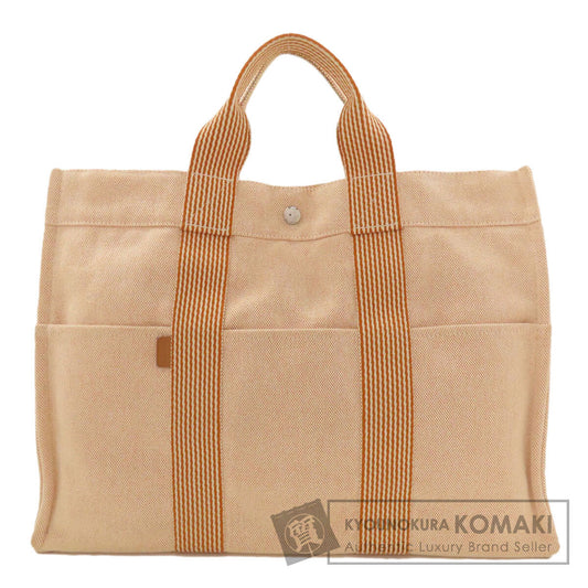 HERMES Sukhool ToMM Handbag Canvas Ladies [Used]