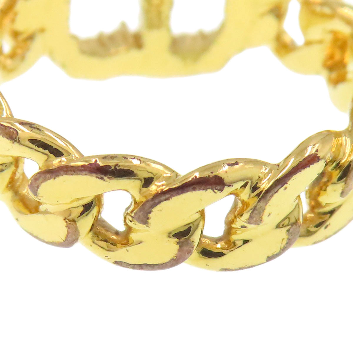 クリスチャンディオール CDロゴ リング・指輪 金属製 レディース