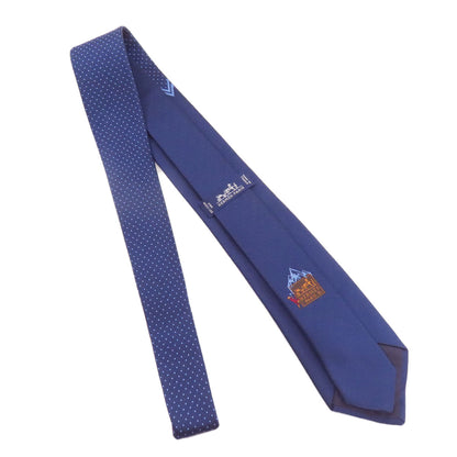 HERMES Dot pattern tie Silk mens [Used]
