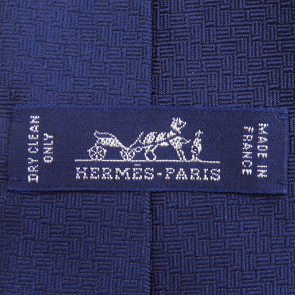 HERMES Dot pattern tie Silk mens [Used]