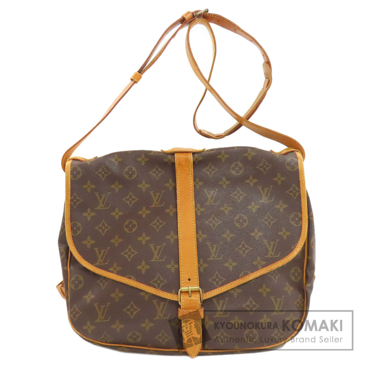 LOUIS VUITTON M42254 Samuel 35 Shoulder Bag Monogram canvas Ladies [Used]