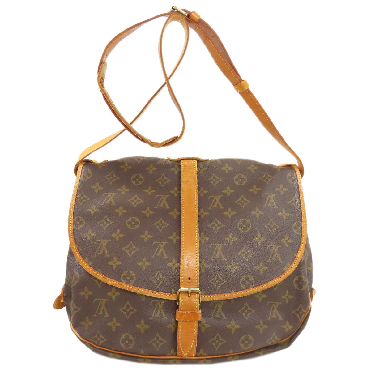 LOUIS VUITTON M42254 Samuel 35 Shoulder Bag Monogram canvas Ladies [Used]
