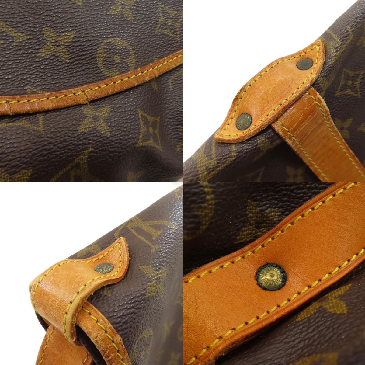 LOUIS VUITTON M42254 Samuel 35 Shoulder Bag Monogram canvas Ladies [Used]