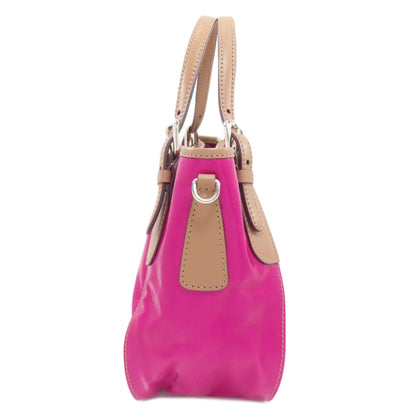 トッズ ロゴ ハンドバッグ PVC レディース 【中古】【TODS】