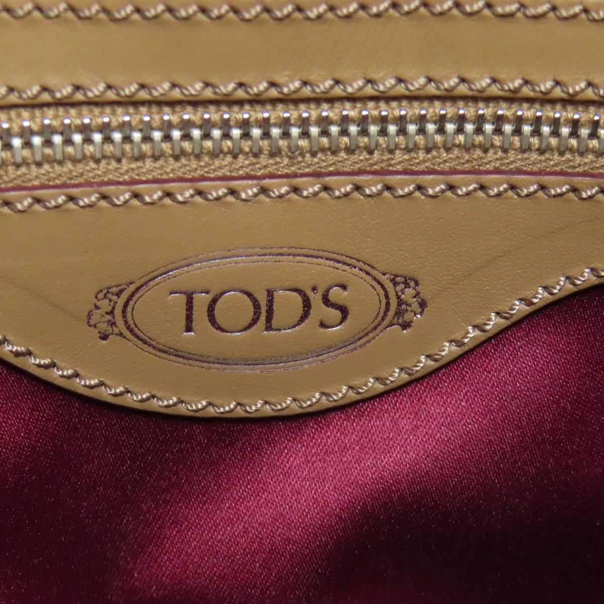 トッズ ロゴ ハンドバッグ PVC レディース 【中古】【TODS】
