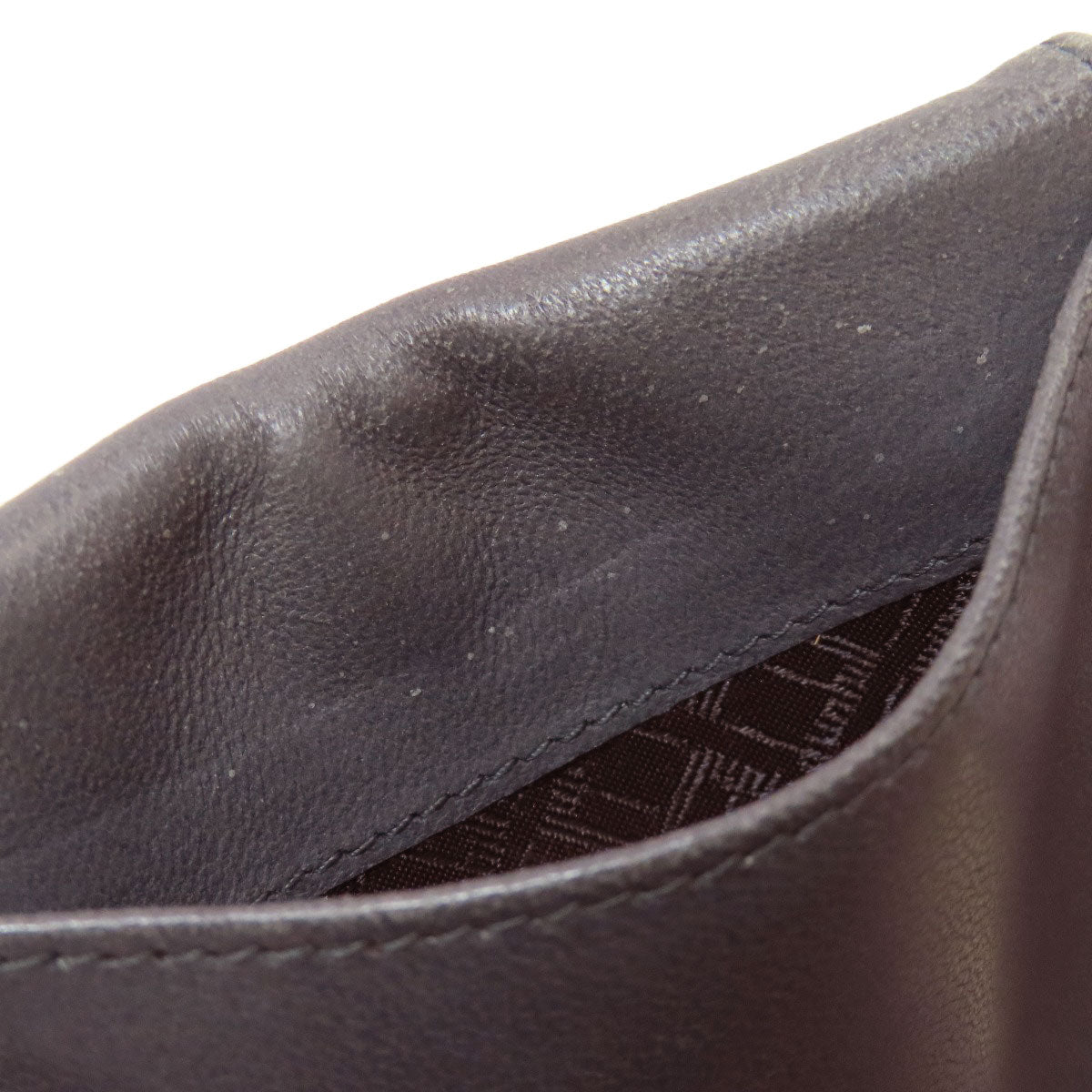 Dunhill logo Card Case Calf mens [Used]