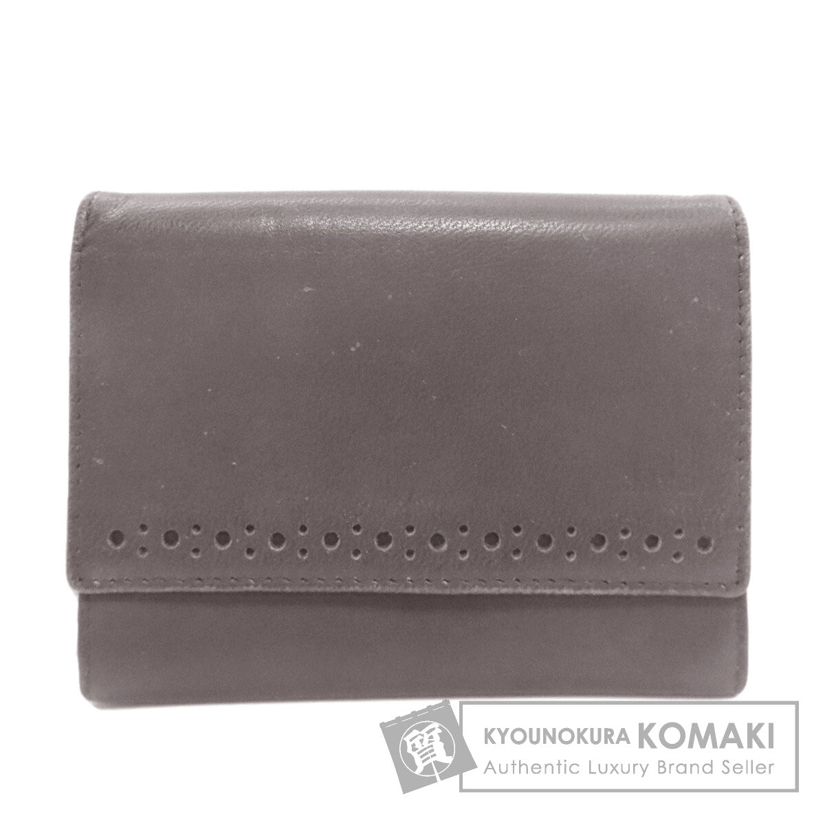 Dunhill logo Card Case Calf mens [Used]