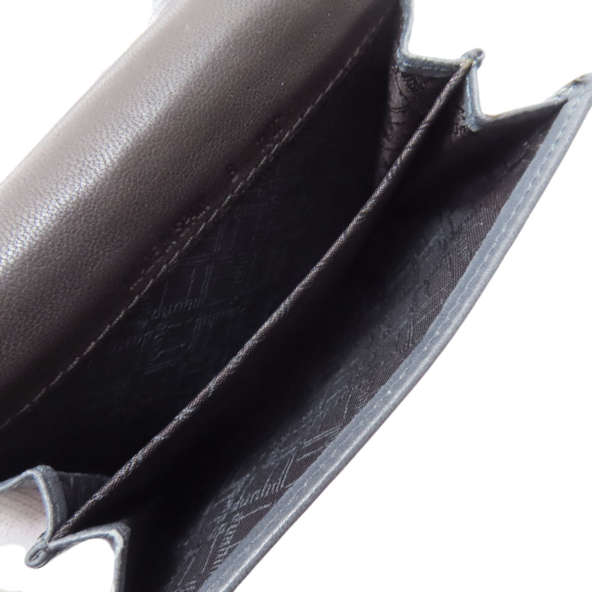 Dunhill logo Card Case Calf mens [Used]