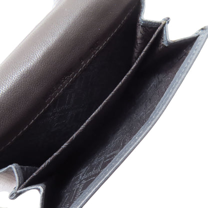 Dunhill logo Card Case Calf mens [Used]