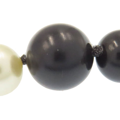 CHANEL Faux Pearl COCO Mark Bracelet Metal Ladies [Used]