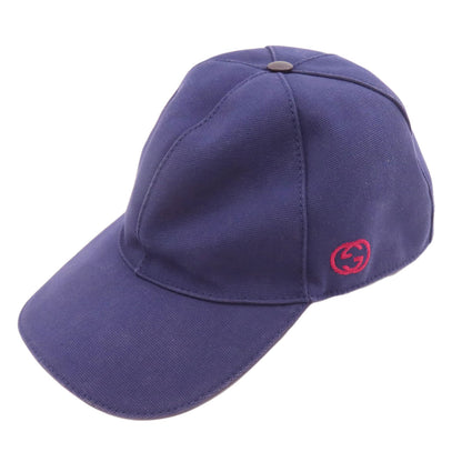 GUCCI Baseball cap hat Cotton Ladies [Used]