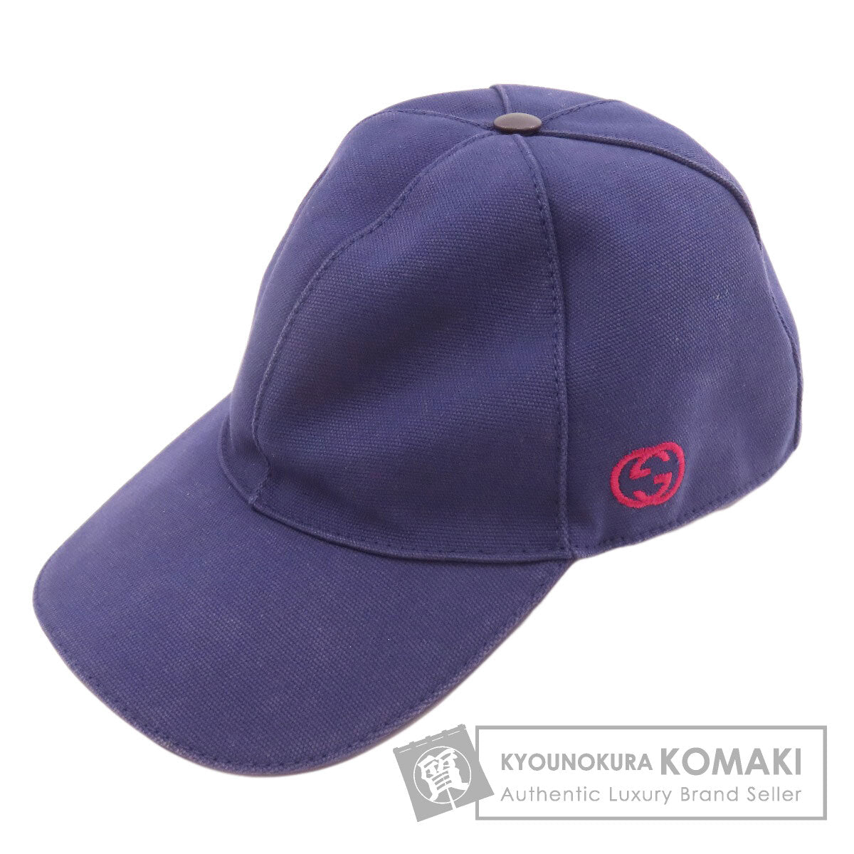 GUCCI Baseball cap hat Cotton Ladies [Used]