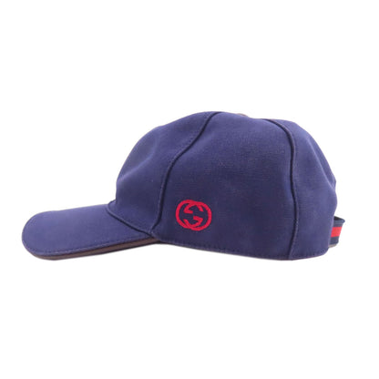 GUCCI Baseball cap hat Cotton Ladies [Used]