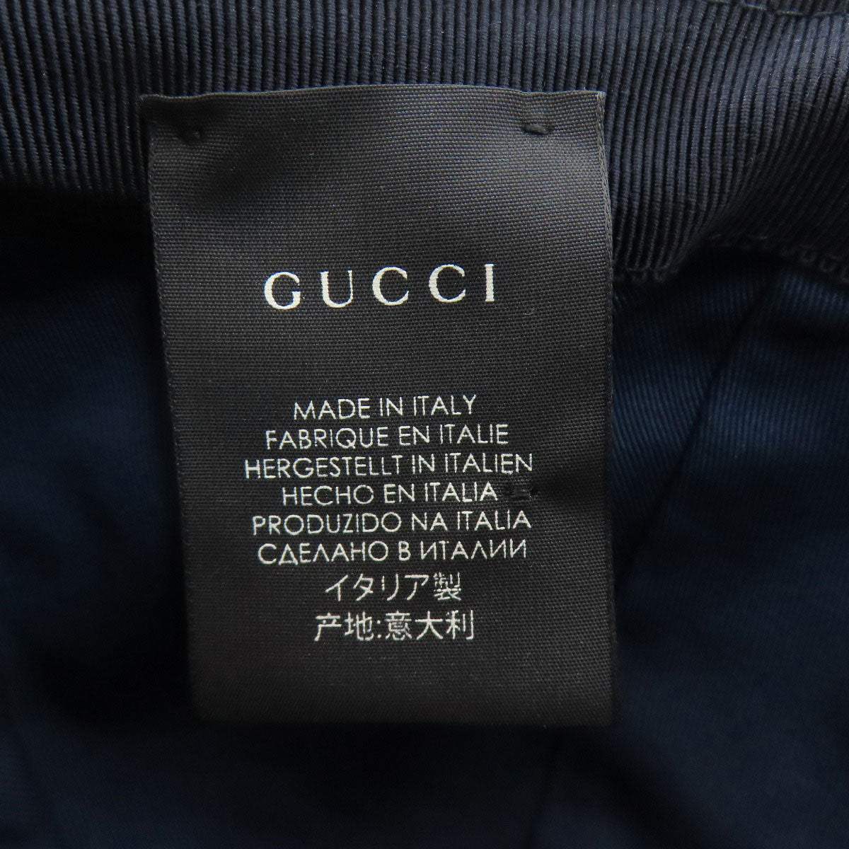 GUCCI Baseball cap hat Cotton Ladies [Used]