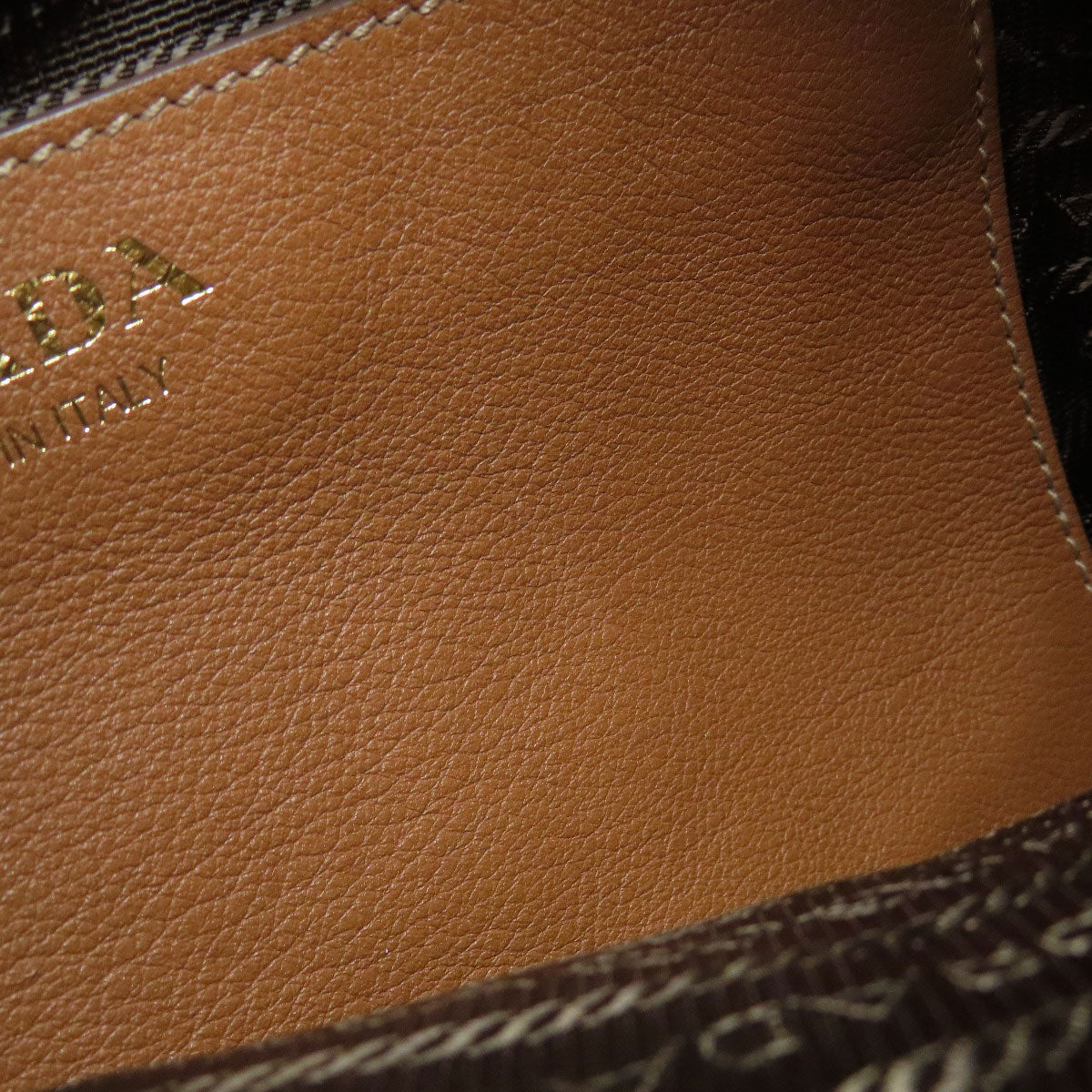 PRADA Logo Hardware Shoulder Bag Calf Ladies [Used]