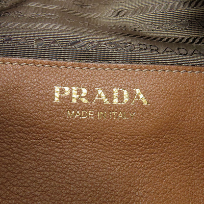 PRADA Logo Hardware Shoulder Bag Calf Ladies [Used]
