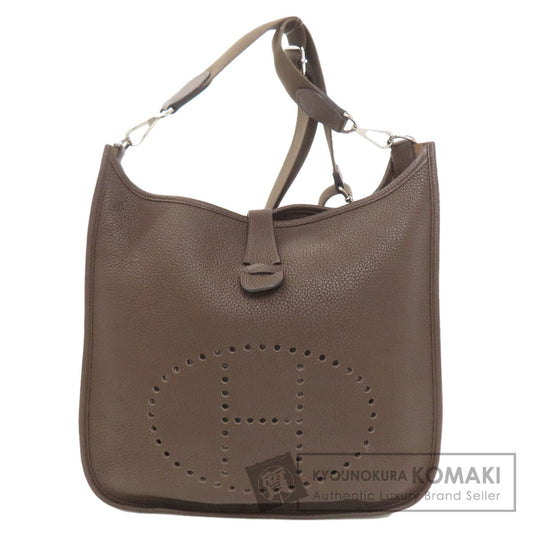 HERMES Evelyne3 GM SilverHardware Shoulder Bag Taurillon Clemence Ladies [Used]