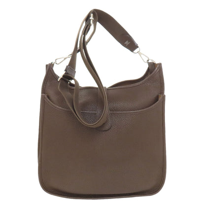 HERMES Evelyne3 GM SilverHardware Shoulder Bag Taurillon Clemence Ladies [Used]