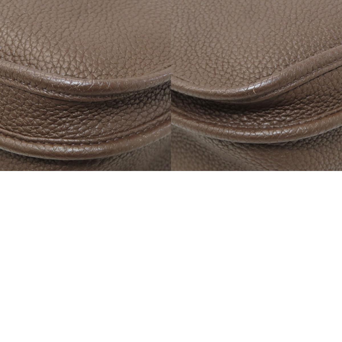 HERMES Evelyne3 GM SilverHardware Shoulder Bag Taurillon Clemence Ladies [Used]