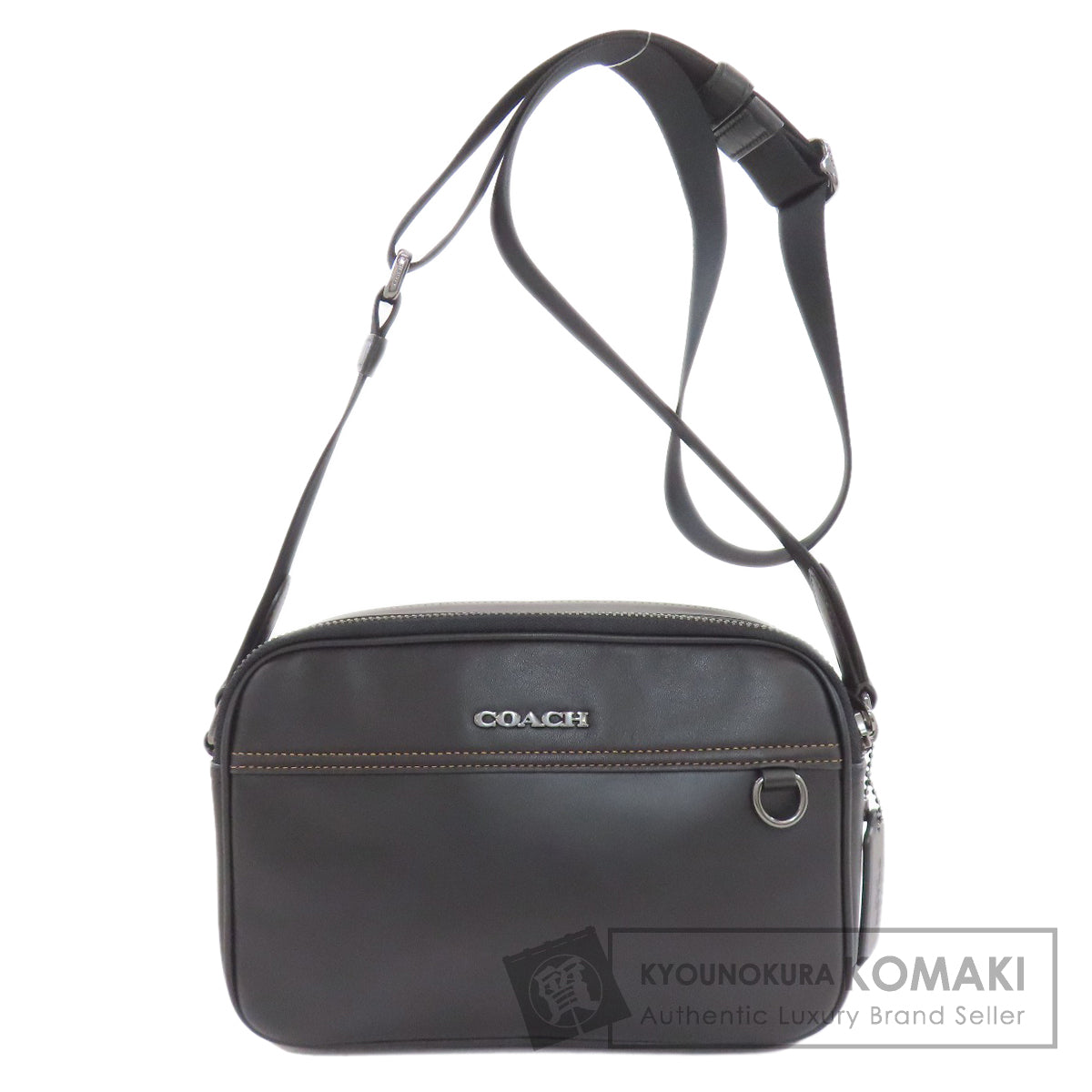 COACH C4148 Graham Crossbody Shoulder Bag Leather Ladies [Used]