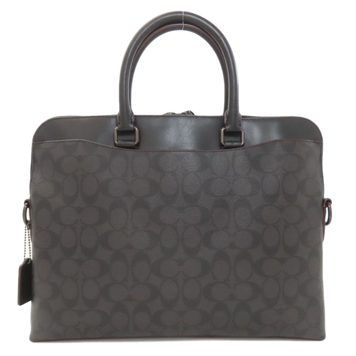 COACH F73970 Signature 2WAY Business bag PVC Leathermens [Used]