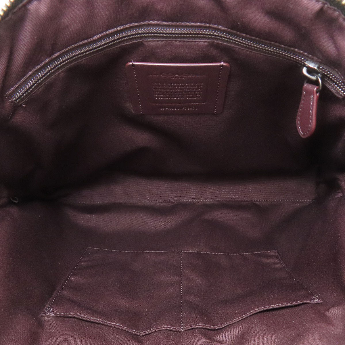 COACH F73970 Signature 2WAY Business bag PVC Leathermens [Used]