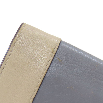 CELINE By color Bifold Wallet with Coin Pocket Leather Ladies [Used]