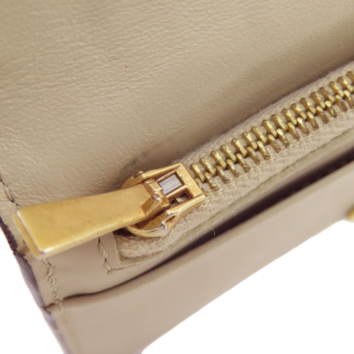 CELINE By color Bifold Wallet with Coin Pocket Leather Ladies [Used]