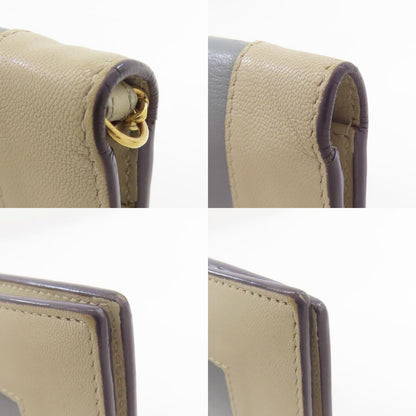 CELINE By color Bifold Wallet with Coin Pocket Leather Ladies [Used]