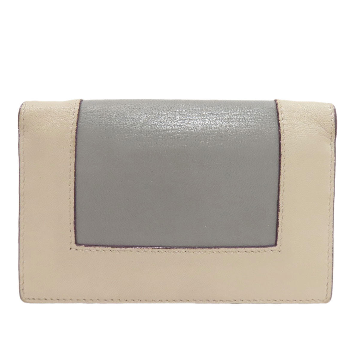 CELINE By color Bifold Wallet with Coin Pocket Leather Ladies [Used]
