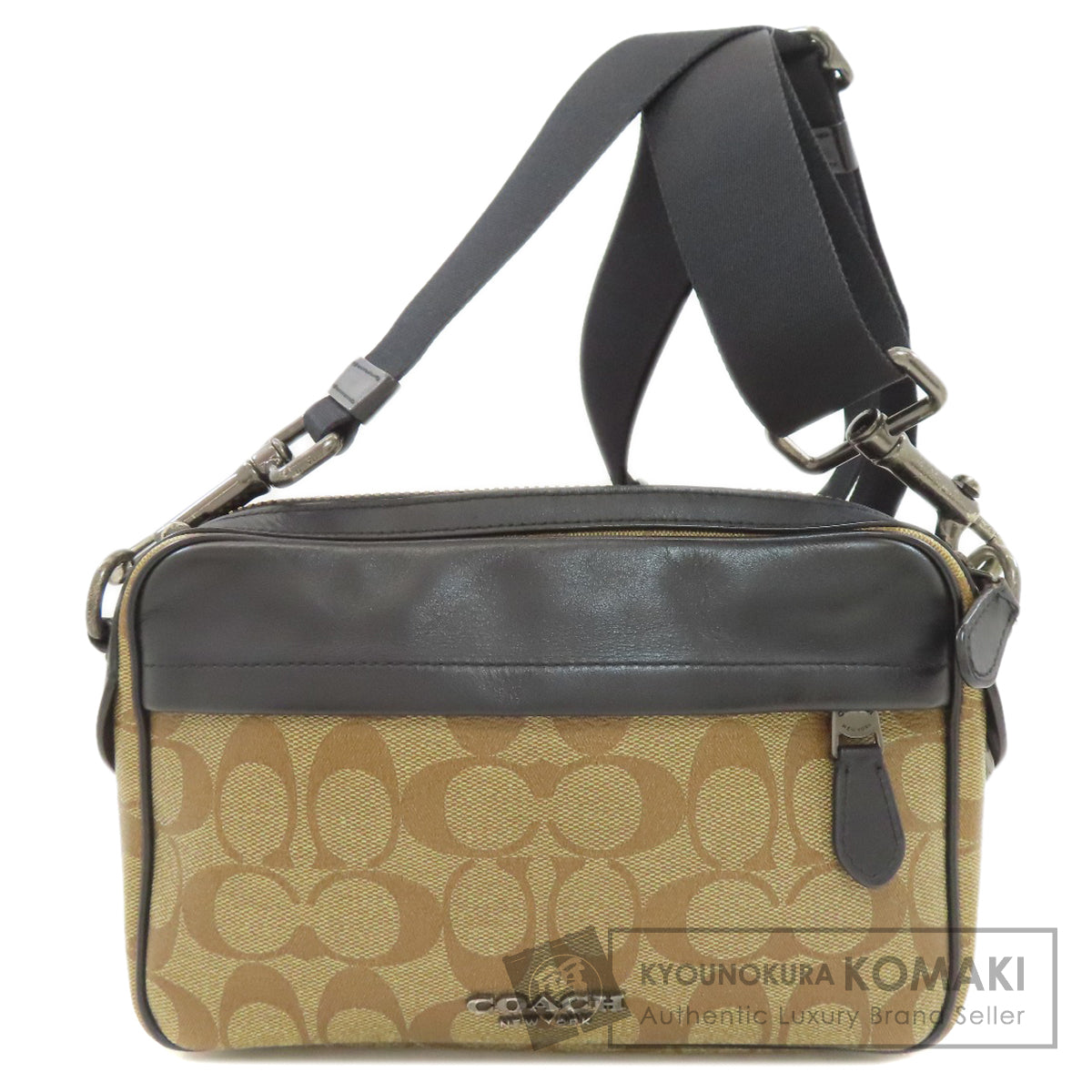 COACH F50715 Signature Shoulder Bag PVC Ladies [Used]