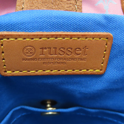 russet Lily crest Handbag Nylon Ladies [Used]