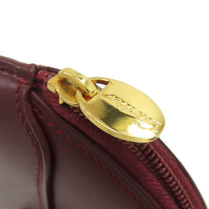 CARTIER Must Line coin purse Leather Ladies [Used]
