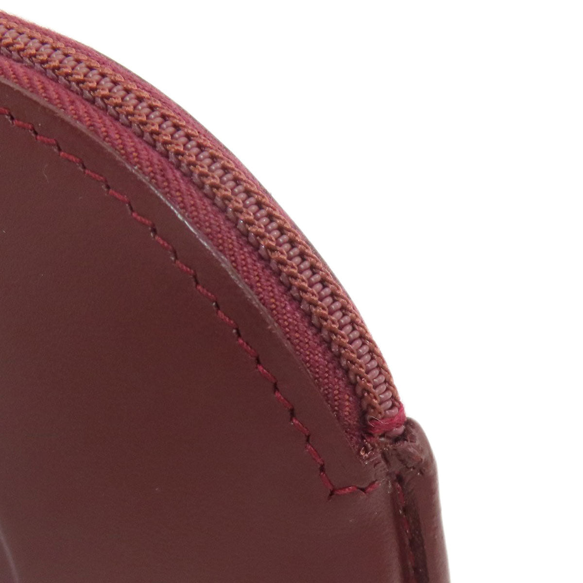 CARTIER Must Line coin purse Leather Ladies [Used]