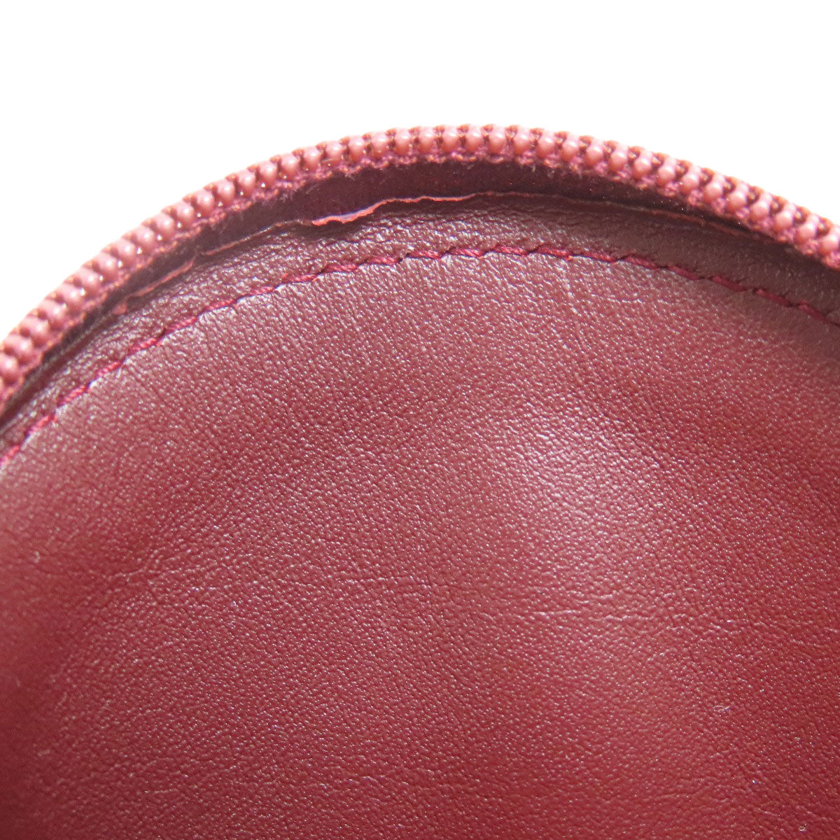 CARTIER Must Line coin purse Leather Ladies [Used]
