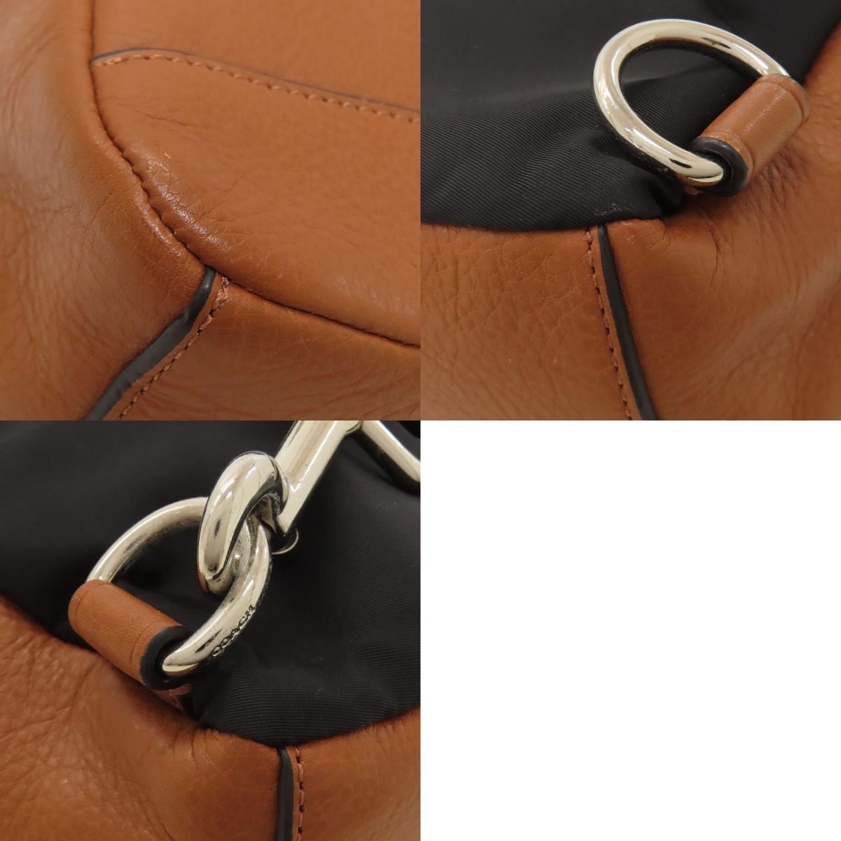 COACH F71751 logo body bag Leather Ladies [Used]