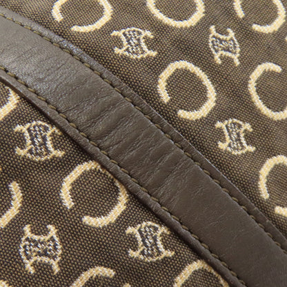 CELINE Mini Boston C Macadam Boston bag Canvas Ladies [Used]