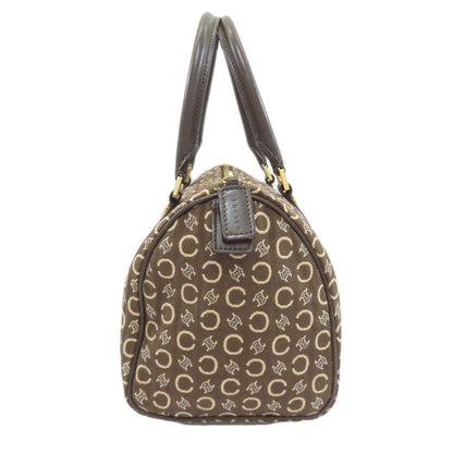 CELINE Mini Boston C Macadam Boston bag Canvas Ladies [Used]