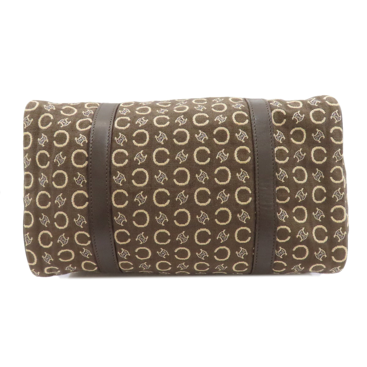 CELINE Mini Boston C Macadam Boston bag Canvas Ladies [Used]