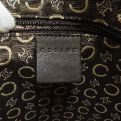 CELINE Mini Boston C Macadam Boston bag Canvas Ladies [Used]