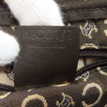 CELINE Mini Boston C Macadam Boston bag Canvas Ladies [Used]