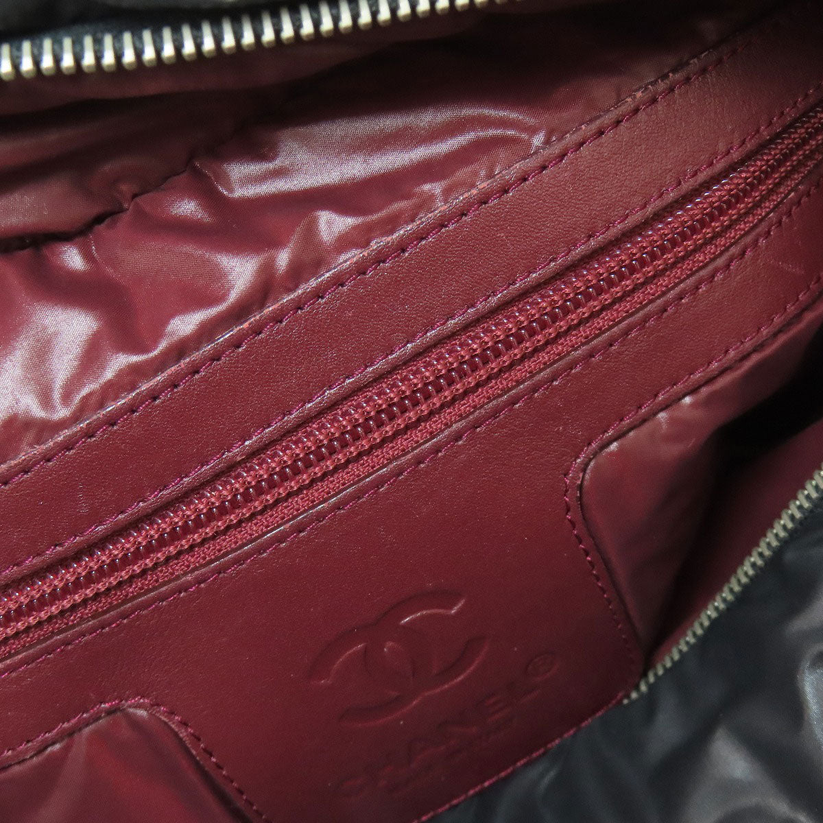 シャネル コココクーン シルバー金具 ハンドバッグ ナイロン素材 レディース 【中古】【CHANEL】