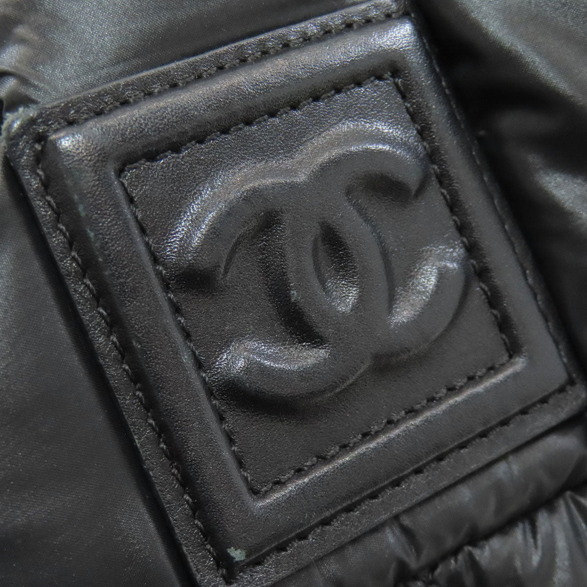 シャネル コココクーン シルバー金具 ハンドバッグ ナイロン素材 レディース 【中古】【CHANEL】