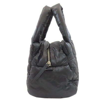 シャネル コココクーン シルバー金具 ハンドバッグ ナイロン素材 レディース 【中古】【CHANEL】