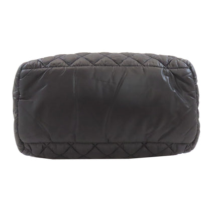 シャネル コココクーン シルバー金具 ハンドバッグ ナイロン素材 レディース 【中古】【CHANEL】