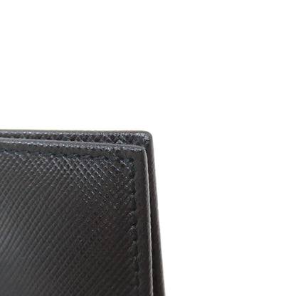 プラダ ロゴ金具 パスケース カードケース サフィアーノ レディース 【中古】【PRADA】